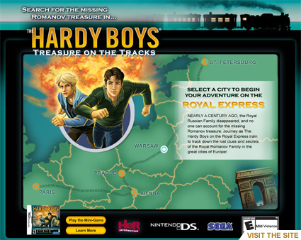 Hardy Boys: Treasure on the Tracks